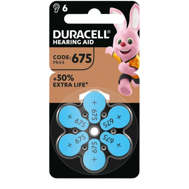 Confezione originale Duracell EasyTab 675, colore blu