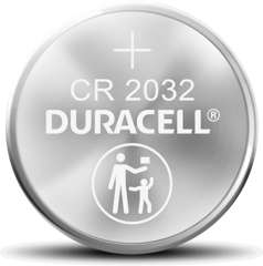 Duracell CR2032, batteria a moneta