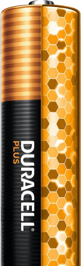 Duracell Plus, dettaglio della batteria