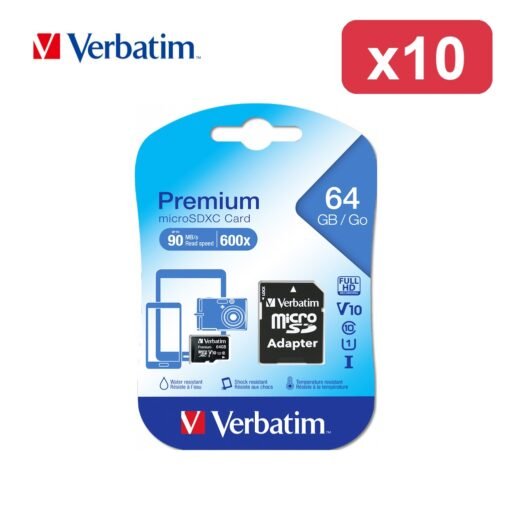 MICRO SDXC 64GB CL10 VERBATIM BL1