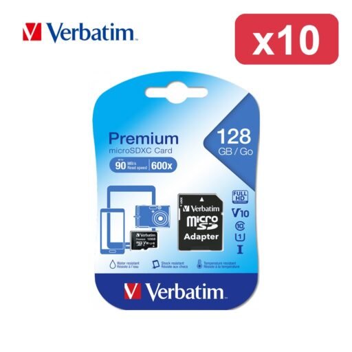 MICRO SDXC 128GB CL10 VERBATIM BL1
