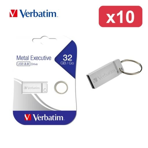 USB 32GB 2.0 METAL SILVER VERBATIM BL1
