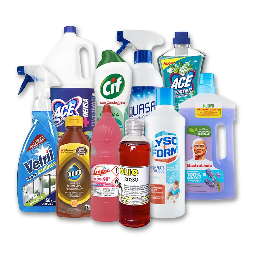 Detergenti multiuso per superfici all’ingrosso - Ajax, Lysoform, Mr. Muscle, Smac | Supergros.it