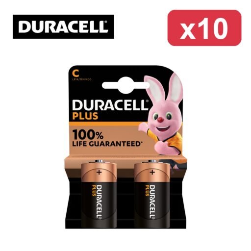 C 1/2TORCIA MN1400 DURACELL PLUS100% BL2