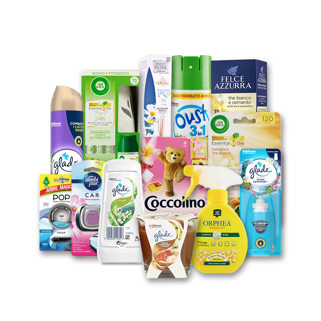 Profumatori per ambiente all’ingrosso - Air Wick, Glade, Felce Azzurra | Supergros.it