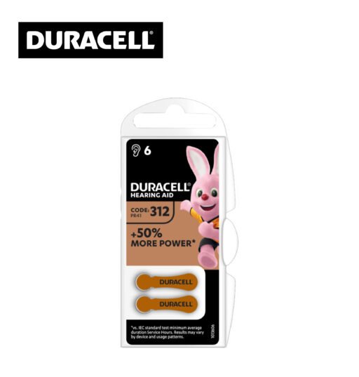 Acustica 312 Duracell Pila Bl6
