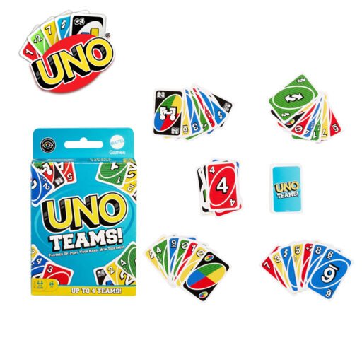 Carte Da Gioco Mattel Uno Teams Art.300275 Pz1
