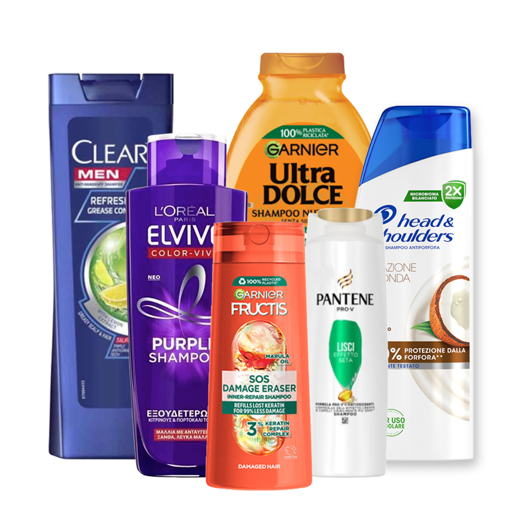 Shampoo all’ingrosso - Garnier, Pantene, Elvive, Head & Shoulders | Supergros.it