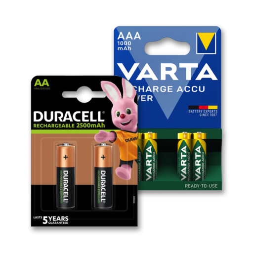 Batterie Ricaricabili e caricabatterie