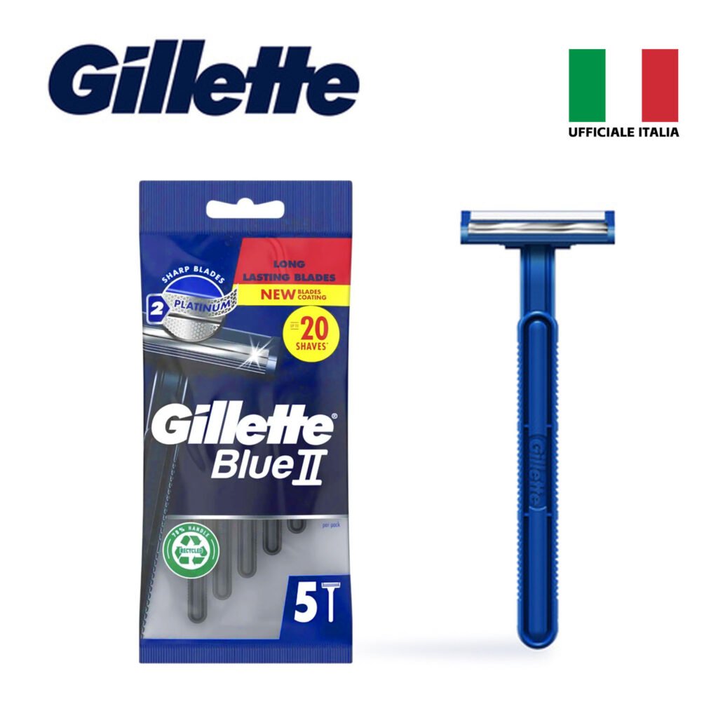 BLU II RASOIO X5 BUSTA GILLETTE ITA BL1