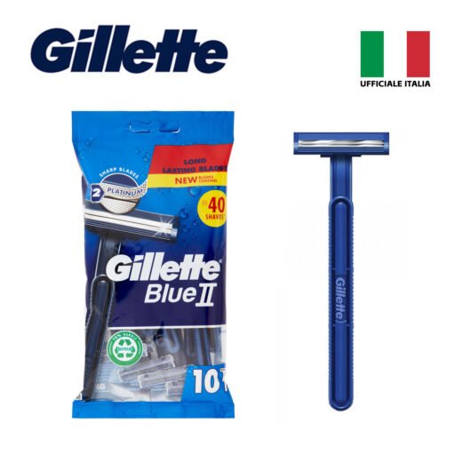 Blu Ii Rasoio X10 Busta Gillette Bl1