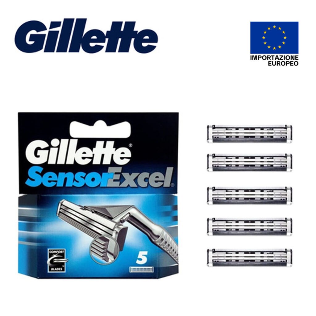 SENSOR EXCEL RICAMBI X5 GILLETTE IMPORT BL1