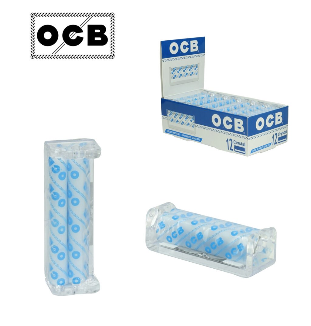 OCB ROLLING MACHINE PLASTICA CRYSTAL 12PZ