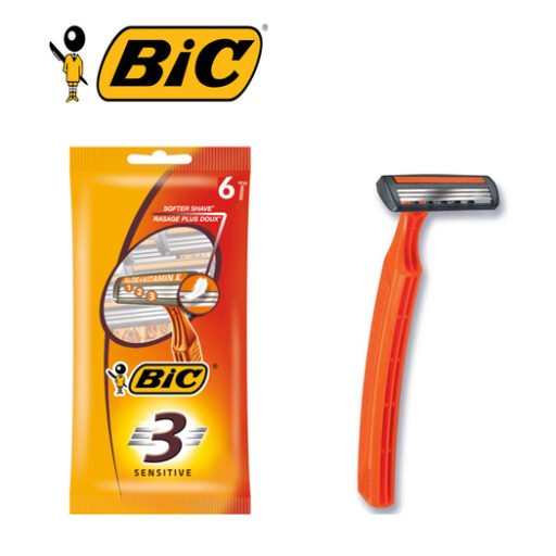 Bic Rasoio Senitive 3 6Pz