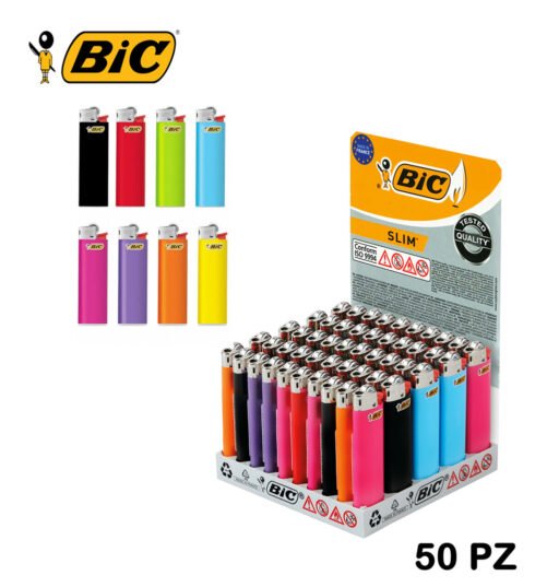 Bic Slim J23 Accendini 50Pz