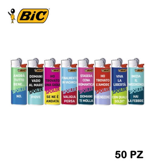 Bic Mini J25 Accendini Spoiler 50Pz
