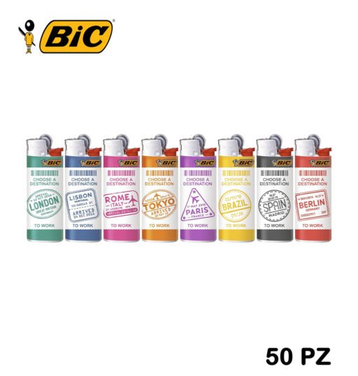 Bic Mini J25 Accendini Big City Life 50Pz