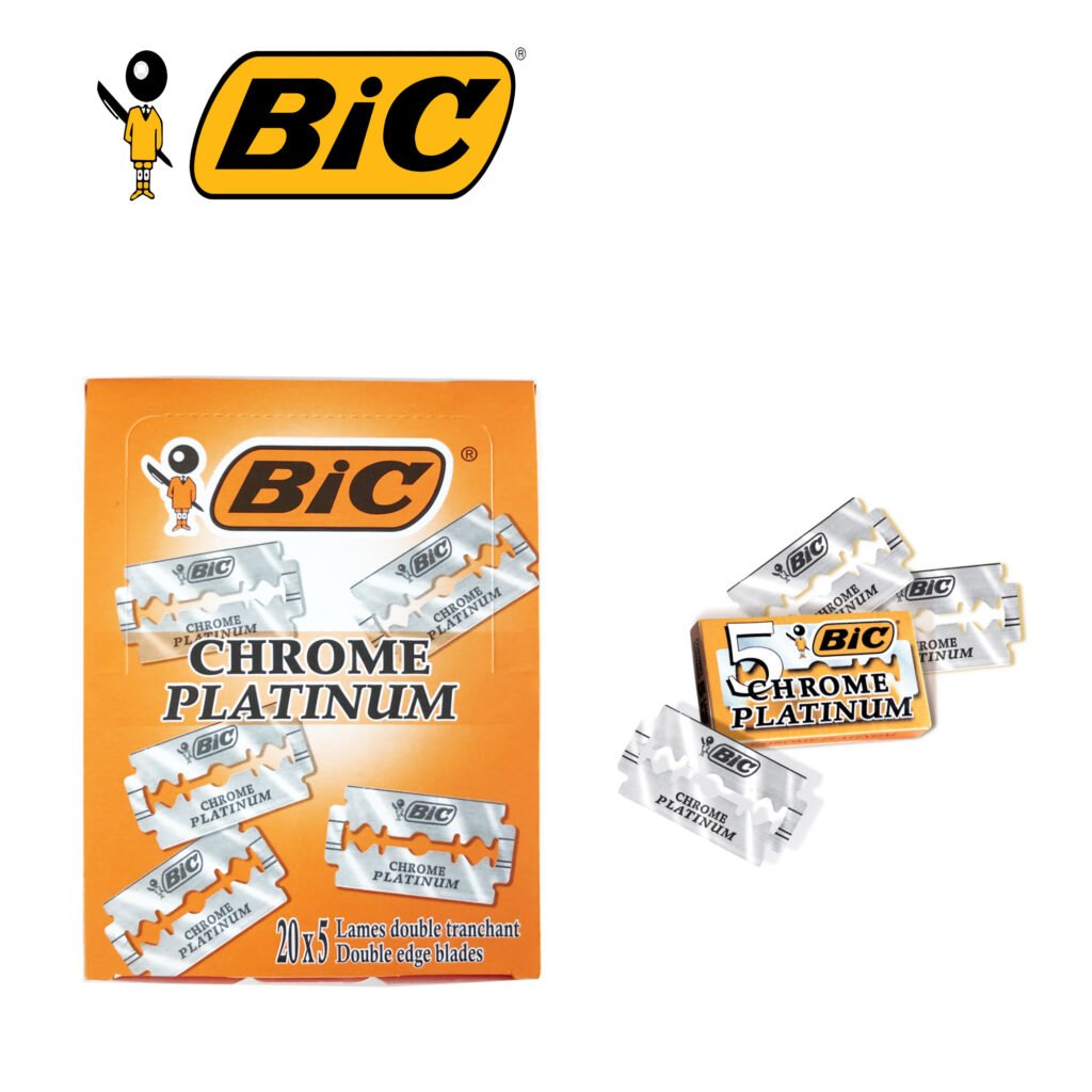 Bic Chrome Platinum 20X5 Lames Double Tranchat