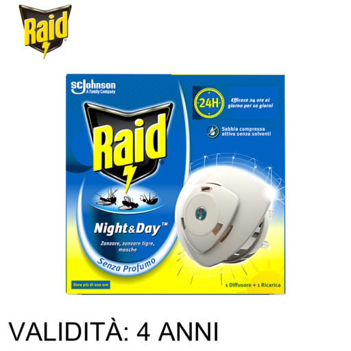 Raid Night E Day Zanzare Base 1Ea Art.320034 386250