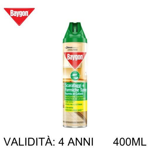 Baygon Kd Scaraf E Form Spray 400Ml Art.381037 12Pz