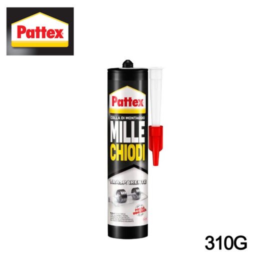 Millechiodi Trasparente 310Gr Art.1948309 Pattex Pz1