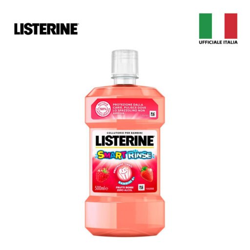 Listerine Collutorio 500Ml Smart Rinse Bambini Art.76507