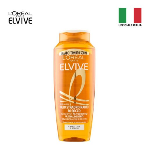 Elvive Shampoo 300Ml Olio Nutriente Art.Aa938300