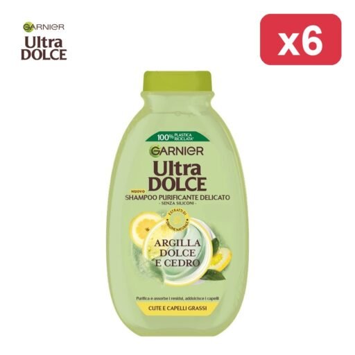 ULTRA DOLCE SHAMPOO 250ML ARGILLA CEDRO