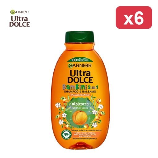 ULTRA DOLCE SHAMPOO 250ML ALBICOCCO