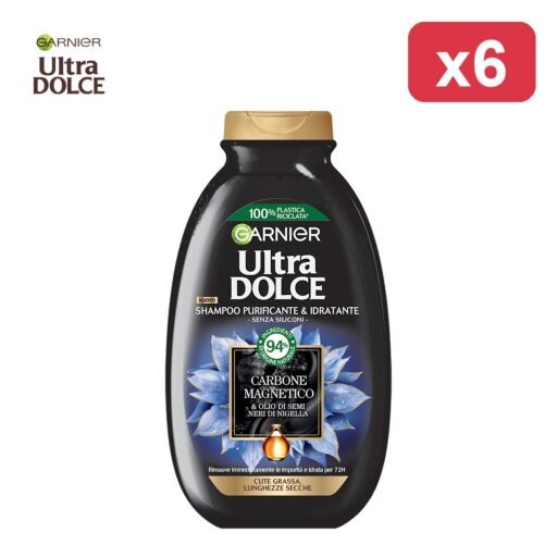 ULTRA DOLCE SHAMPOO 250ML CARBONE