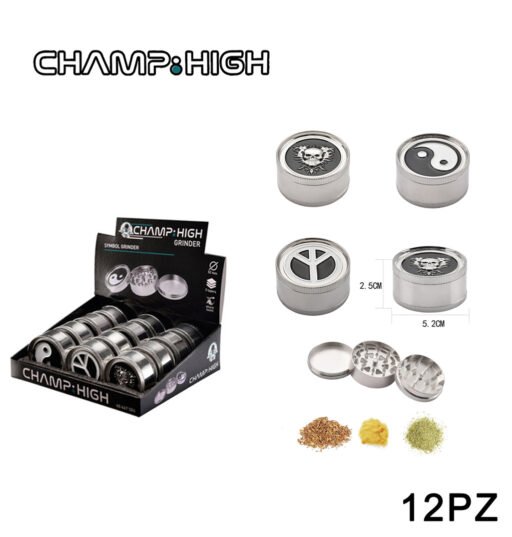 Art.40447584 Champ High Symbol Grinder 3 Lay 52Mm Dl12