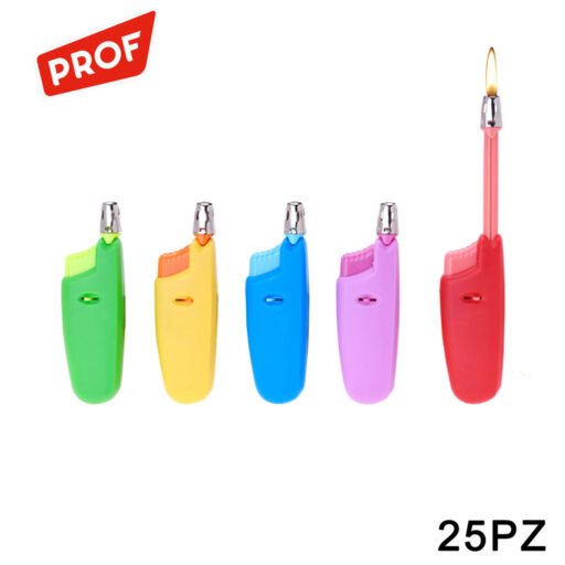 Art.43411492 Prof Accendigas Kingfish Trendy Colors 25Pz