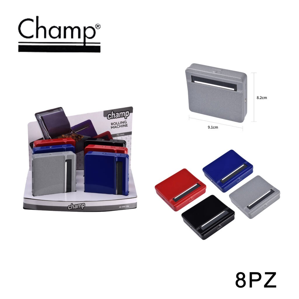 ART.40590106 CHAMP CIG ROLLING BOX 8PZ