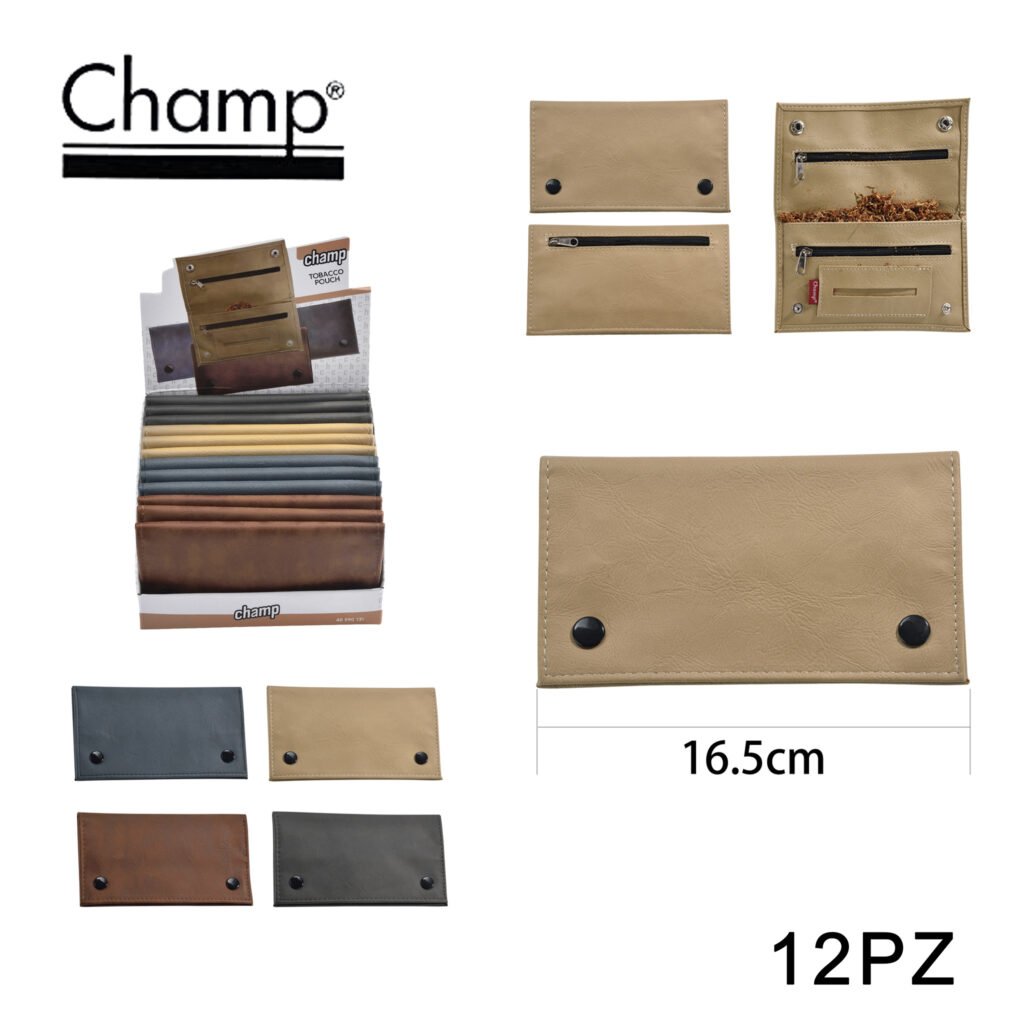 Art.40590131 Champ Porta Tabacco Conf. 12Pz