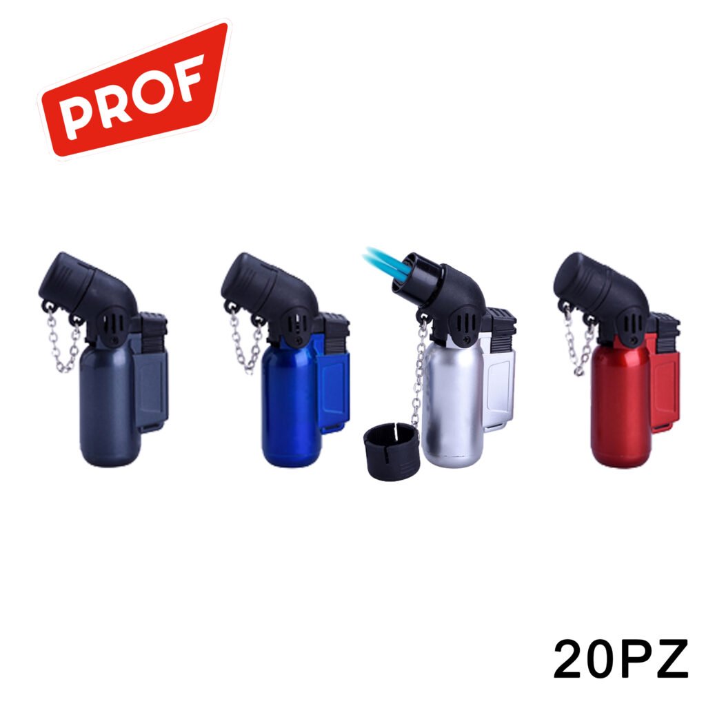 ART. 40804060 ACCENDINO TURBO DOPPIA FIAMMIA CONF. 20PZ