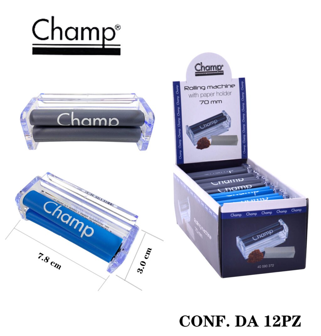Art.40590372 Champ 70Mm Rolling Machine 12Pz