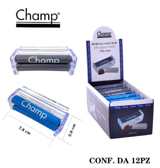 Art.40590372 Champ 70Mm Rolling Machine 12Pz