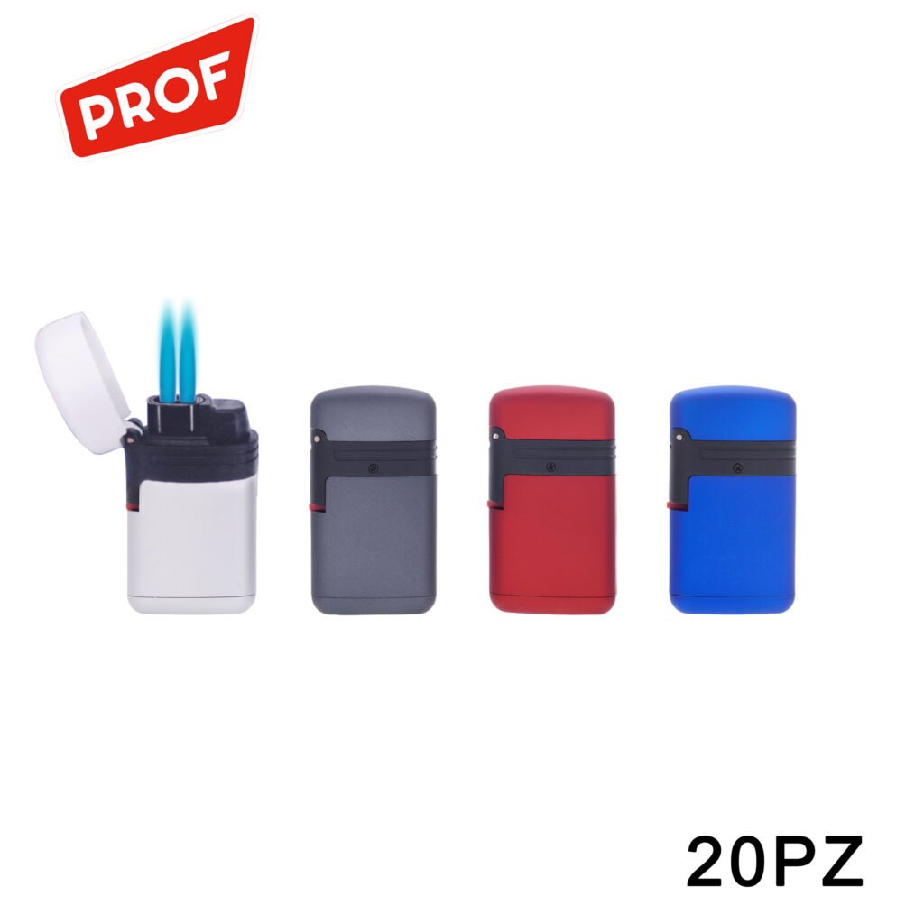 ART.40804606 PROF ACCENDINO TURBO DOPPIA FIAMMA CONF.20PZ
