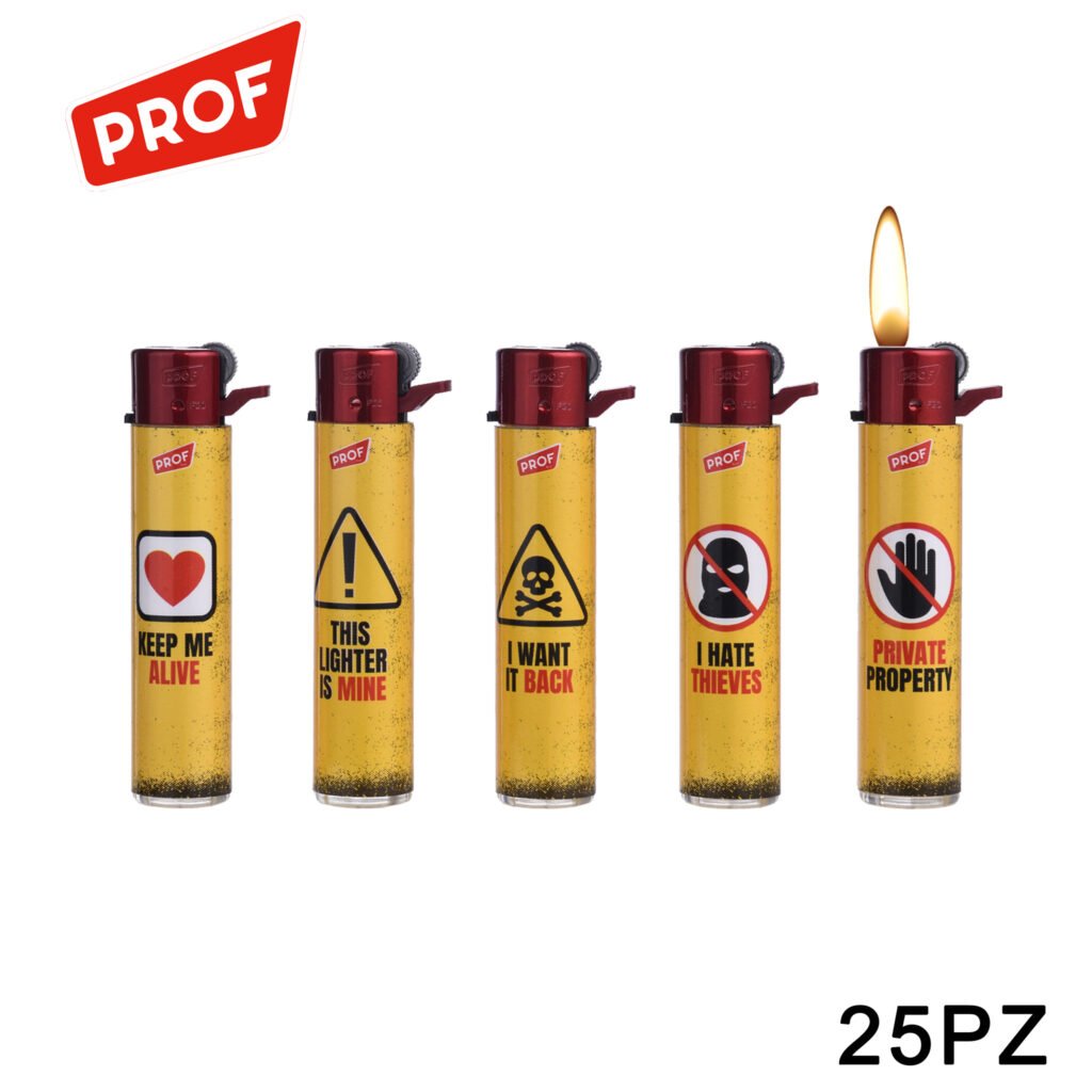 Art.40009907 Prof Accendino Red Warnings Conf.25Pz