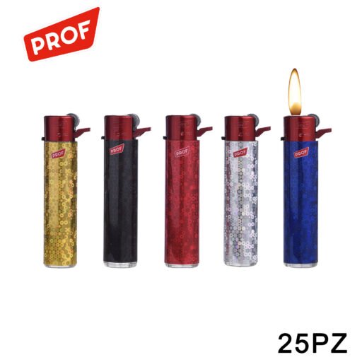 Art.40009910 Prof Accendino Red Shiny Dots Conf.25Pz