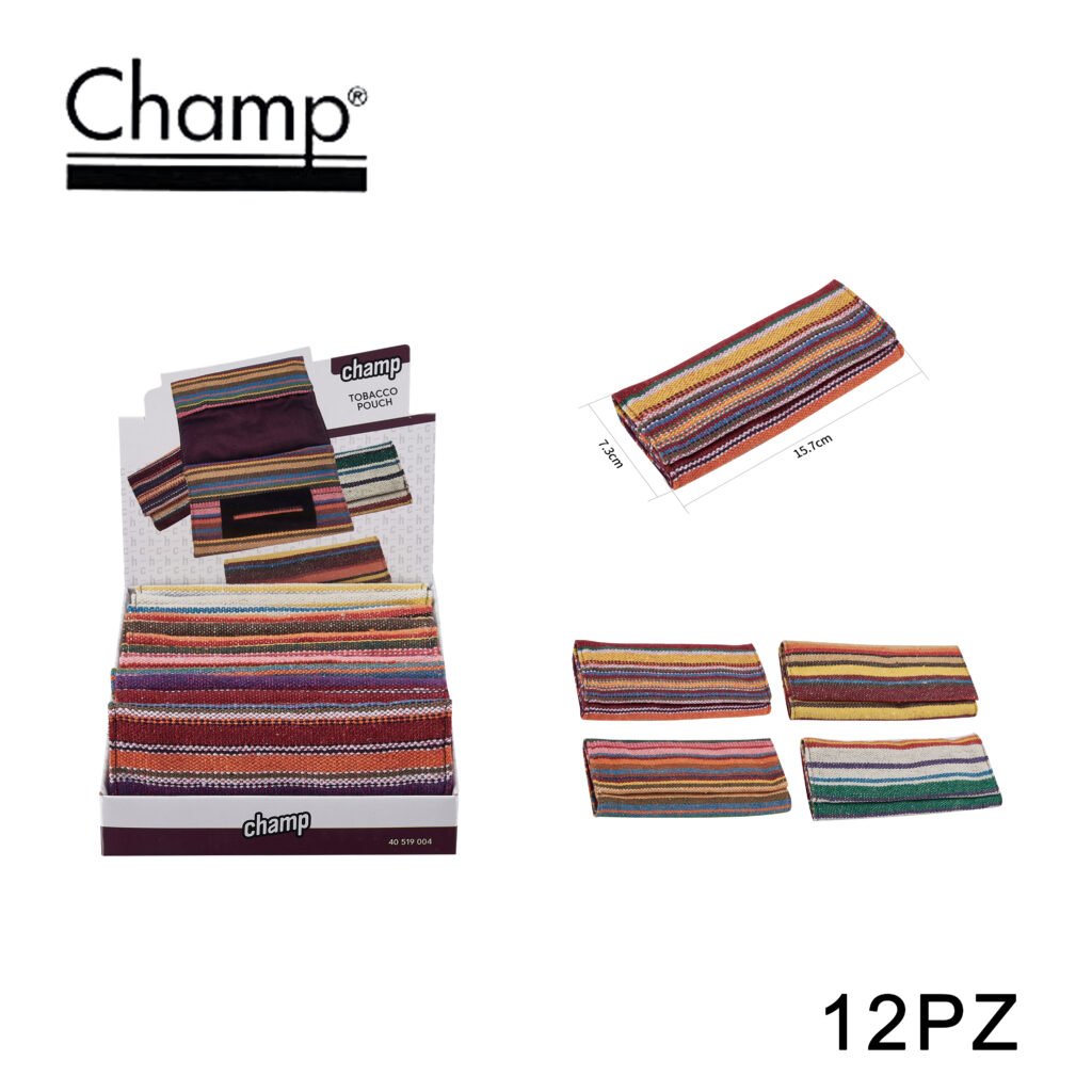 ART.40519004 CHAMP COLOURFUL LINEN PORTA TABACCO DL-12