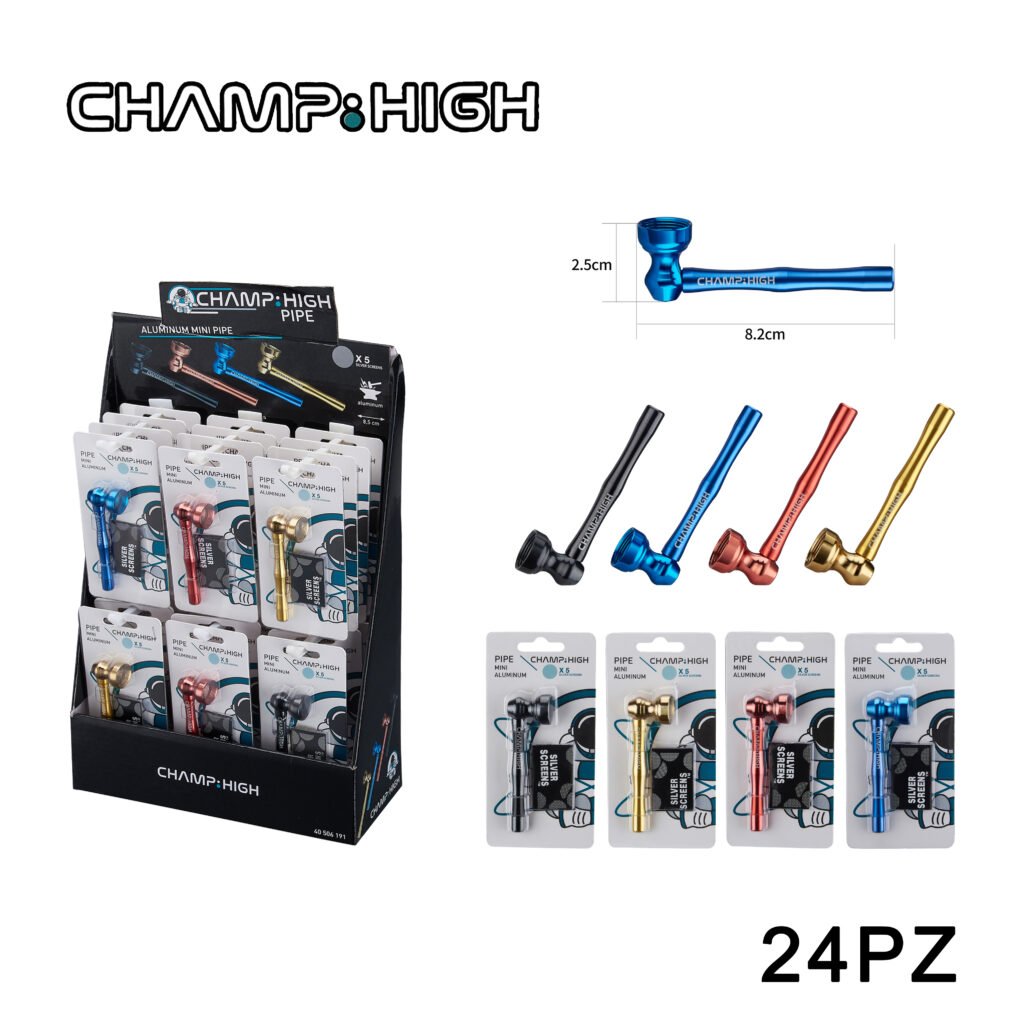 Art.40506191 Champhigh Pipe In Metallo Expo 24Pz