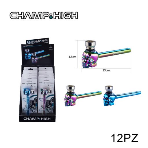 Art.40506216 Champ High Rainbow Skull Pipe Dl12