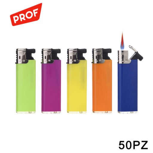 Art.42009532 Prof Accendino Turbo Slidecap Flameless Trendy Conf.50Pz