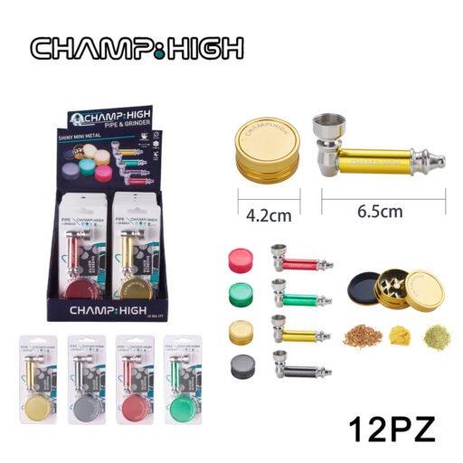 Art.40506277 Champ High Mini Metal Pipe Shiny Grinder Dl12