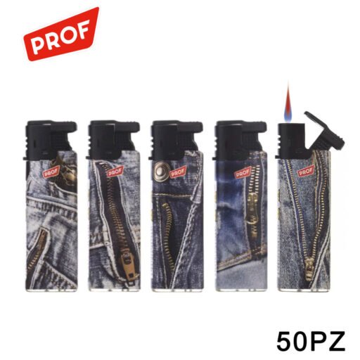 Art.40804757 Prof Accendino Turbo 3D Effect Jeans Slidecap Light Conf.50Pz