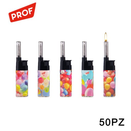 Art.40411740 Prof Ff Color Balloons Candle Light 50Pz