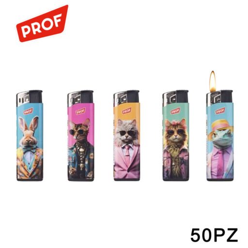 Art.40804782 Prof Accendino Fixflame Classy Animals Conf.50Pz