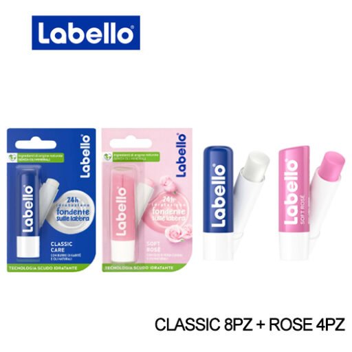 Labello Burro Cacao Mix Blu Rose