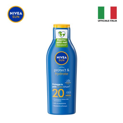 Nivea Sun Protecthydrate Latte Fp20 200 Ml Art.129925